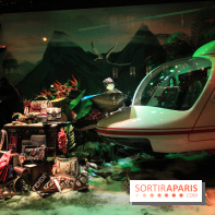 Vitrines de Noël 2017 au Printemps