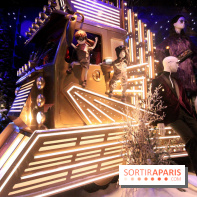 Vitrines de Noël 2017 au Printemps