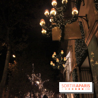 Illuminations de Noël 2017 de la rue du Faubourg Saint-Honoré
