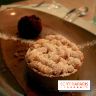 Tarte à la pistache de Mavrommatis Passy