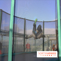 Les trampolines sur la Tour Montparnasse