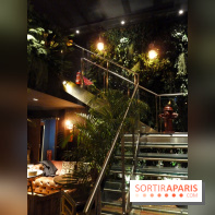 Après, le resto de l'hôtel Kube à l'esprit jungle