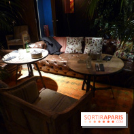 Après, le resto de l'hôtel Kube à l'esprit jungle