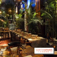 Après, le resto de l'hôtel Kube à l'esprit jungle