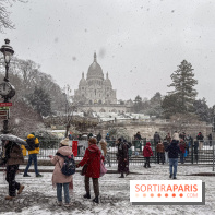 La Neige à Paris - Montmartre
