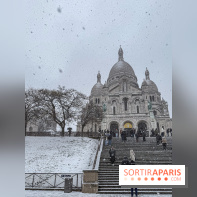 La Neige à Paris - Sacré Coeur