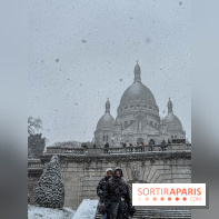 La Neige à Paris - Montmartre