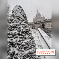 La Neige à Paris - Montmartre