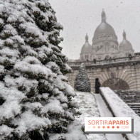 La Neige à Paris - Montmartre