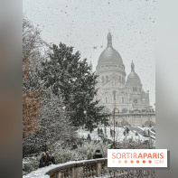 La Neige à Paris - Montmartre