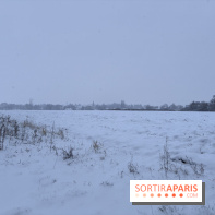 La Neige à Paris - village ile de france