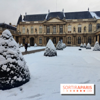 La Neige à Paris - Archives nationales