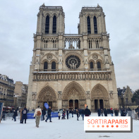 La Neige à Paris - Notre-Dame de Paris