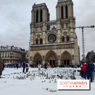 La Neige à Paris - Notre Dame de Paris