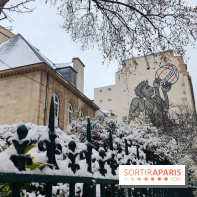 La Neige à Paris - 6e arrondissement