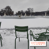 La Neige à Paris - Jardin des Tuileries