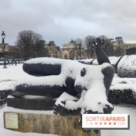 La Neige à Paris - Jardin des Tuileries