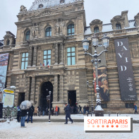 La Neige à Paris - musée du Louvre