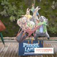 Chasse aux oeufs de Pâques Pierre Lapin au BHV Marais : les photos