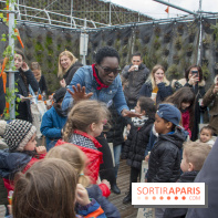 Chasse aux oeufs de Pâques Pierre Lapin au BHV Marais : les photos