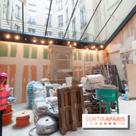 Hôtel Fauchon, visite du chantier