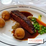 Le Vaudeville à Paris : cuisine traditionnelle et fruits de mer pour la brasserie centenaire