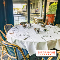Le River Café, la péniche terrasse-restaurant se renouvelle