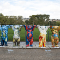Les oursons géant du Champs de Mars à Paris, Les United Buddy Bears à Paris