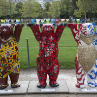 Les oursons géant du Champs de Mars à Paris, Les United Buddy Bears à Paris