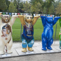 Les oursons géant du Champs de Mars à Paris, Les United Buddy Bears à Paris