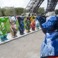 Les oursons géant du Champs de Mars à Paris, Les United Buddy Bears à Paris