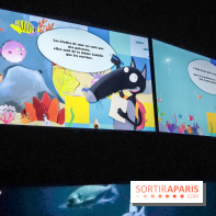 Loup préserve les océans à l'Aquarium de Paris, les photos