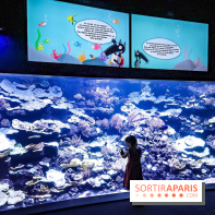 Loup préserve les océans à l'Aquarium de Paris, les photos