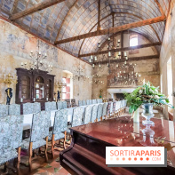 Château de Farcheville, la salle