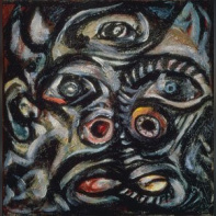 Jackson Pollock, Tête, 1938-1941