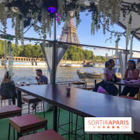 La Guinguette Sohso face à la Tour Eiffel