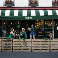 Pépin le nouveau restaurant à vins du 18ème