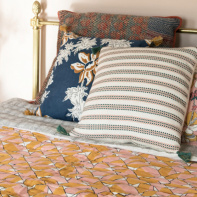 Jamini la marque franco-indienne de linge de maison coloré