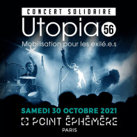 Concert solidaire Utopia 56 au Point Ephémère