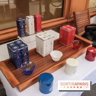 Thé glacé et éclair Tokyo Mojito chez Mariage Frères, les photos