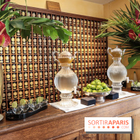 Thé glacé et éclair Tokyo Mojito chez Mariage Frères, les photos