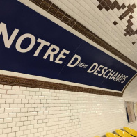 Coupe du Monde 2018 : la RATP célèbre la victoire des Bleus dans le métro