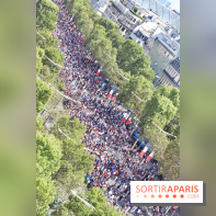 Défilé de l'Equipe de France sur les Champs-Elysées, les photos