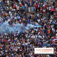 Défilé de l'Equipe de France sur les Champs-Elysées, les photos