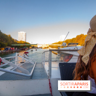Croisière sur le canal de l'Ourcq
