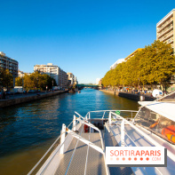 Croisière sur le canal de l'Ourcq