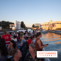 Croisière sur le canal de l'Ourcq