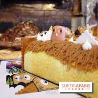 Bûche de Noël 2018 signée Benoit Castel x Bishopparigo