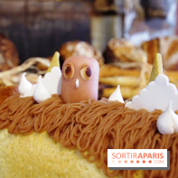 Bûche de Noël 2018 signée Benoit Castel x Bishopparigo