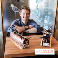 La Bûche de Noël de Bryan Esposito pour le Collectionneur 2018, les photos